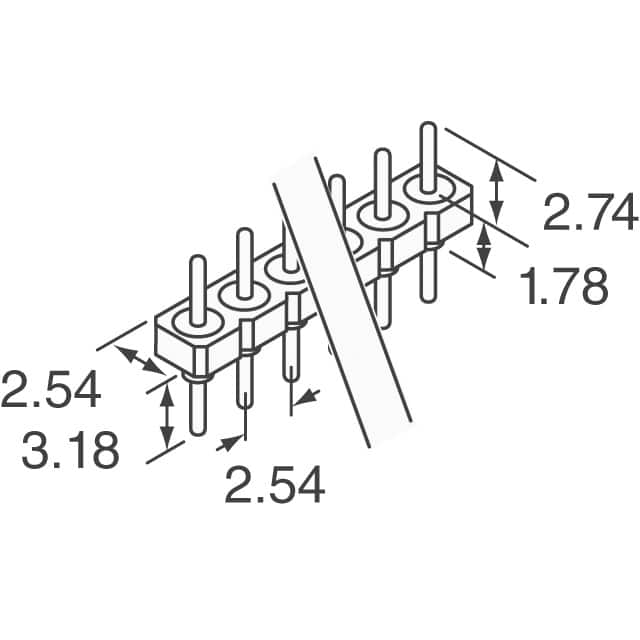 BBL-101-G-E Samtec Inc.  Embases à broches mâles